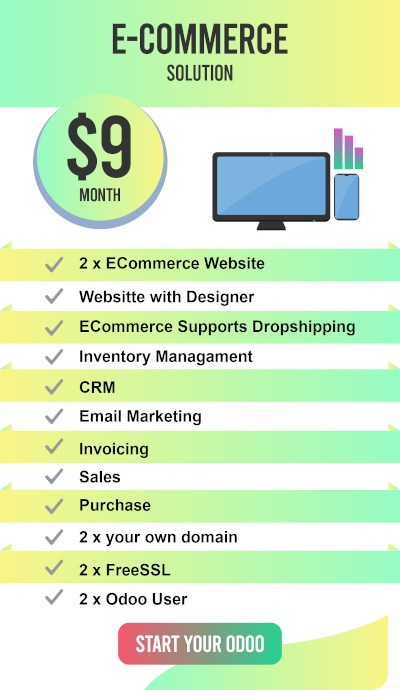 Odoo Cloud Hosting E-Commerce Solution